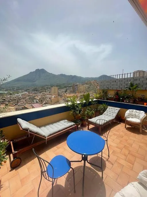 Bella Vista Sant Orsula 2 Bedroom View Terrace Historic Center Spacious Apartment Termini Imerese