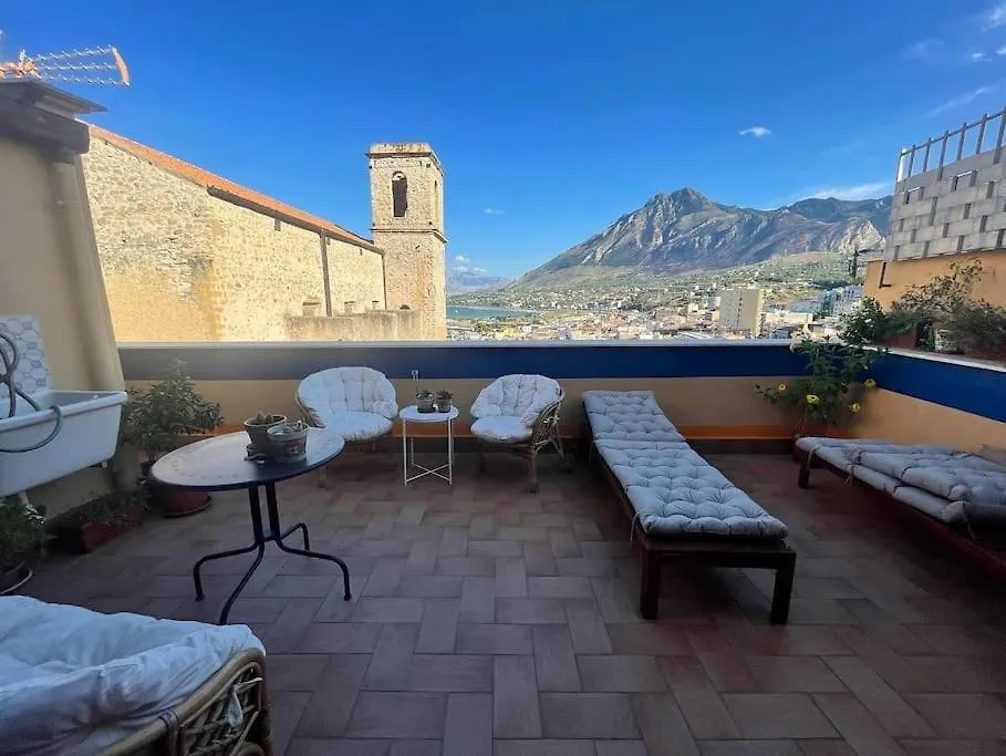 Bella Vista Sant Orsula 2 Bedroom View Terrace Historic Center Spacious Apartment Termini Imerese Italy